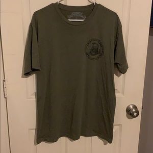“Don’t tread on me” large dark green tee shirt